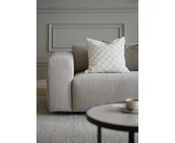 Rowico Home Willard 4-sits Soffa Schäslong Höger Ljusbeige