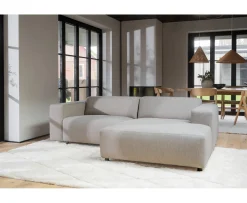 Rowico Home Willard 3-sits Soffa Schäslong Höger Ljusbeige