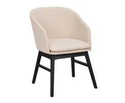 Rowico Home Windham Karmstol Beige/Svart