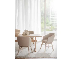 Rowico Home Windham Karmstol Beige/Vitpigmenterad