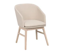 Rowico Home Windham Karmstol Beige/Vitpigmenterad
