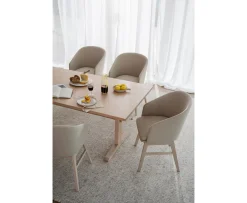 Rowico Home Windham Karmstol Beige/Vitpigmenterad