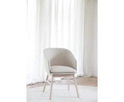 Rowico Home Windham Karmstol Beige/Vitpigmenterad