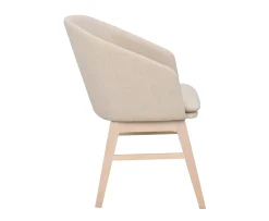 Rowico Home Windham Karmstol Beige/Vitpigmenterad