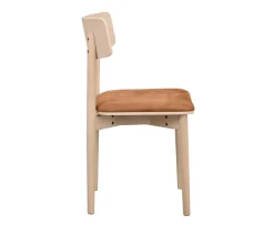 Rowico Home Wolcott Matstol Vitpigmenterad/Läder