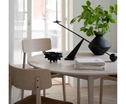 Rowico Home Wolcott Matstol Vitpigmenterad/Läder