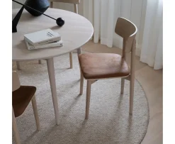 Rowico Home Wolcott Matstol Vitpigmenterad/Läder