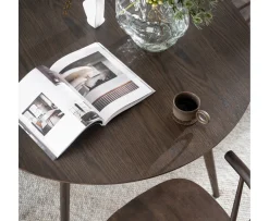 Rowico Home Yumi Matbord Brun Ø115