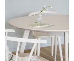 Rowico Home Yumi Matbord Vitpigmenterad Ø115