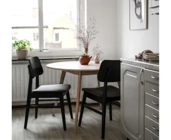 Rowico Home Yumi Matbord Vitpigmenterad Ø115