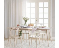Rowico Home Yumi Matbord Vitpigmenterad 190cm
