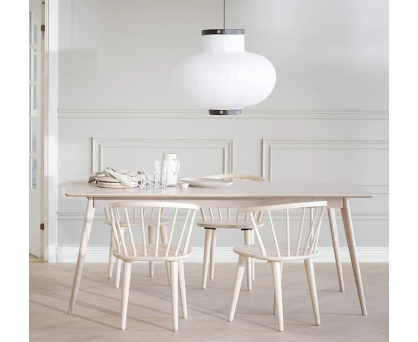 Rowico Home Yumi Matbord Vitpigmenterad 190cm
