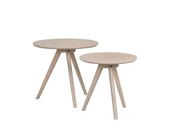Rowico Home Yumi Satsbord Vitpigmenterad 2-pack