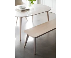 Rowico Home Yumi Sittbänk Vitpigmenterad 155cm
