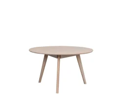 Rowico Home Yumi Soffbord Vitpigmenterad Ø90