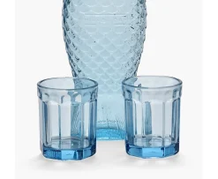Serax Fish&Fish Karaff med 2 Glas Blue