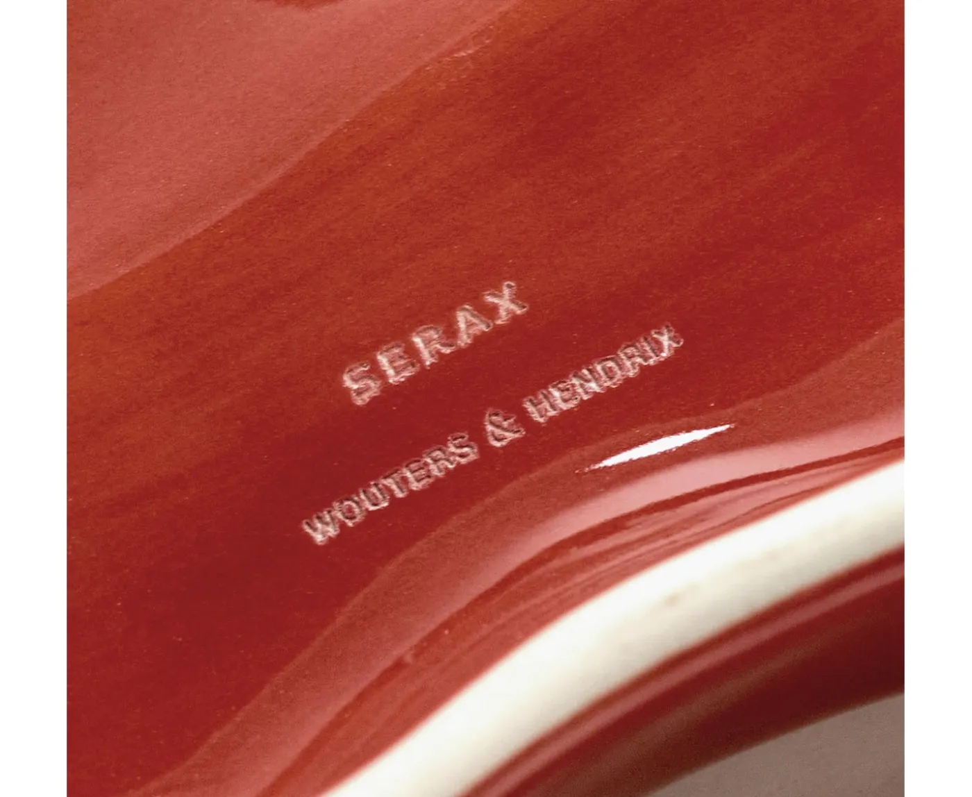 Serax Les Objets Mouleversants Skål White/Red
