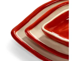 Serax Les Objets Mouleversants Skål White/Red