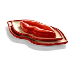 Serax Les Objets Mouleversants Skål White/Red