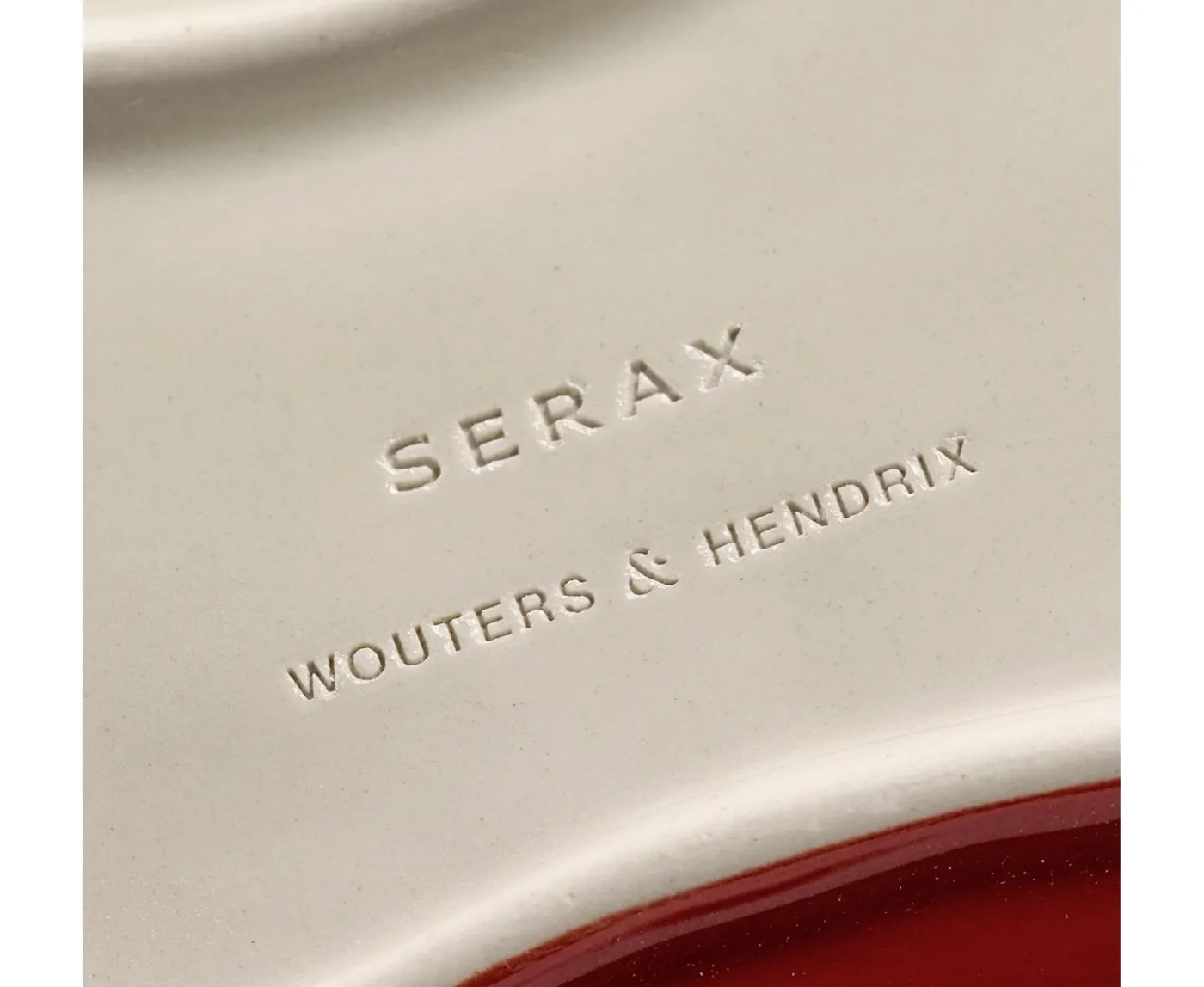 Serax Les Objets Mouleversants Skål White/Red