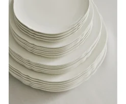 Serax Silhouette Tallrik White Ø24 4-pack