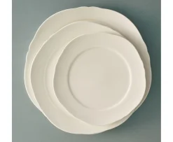 Serax Silhouette Tallrik White Ø24 4-pack