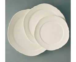 Serax Silhouette Tallrik White Ø24 4-pack