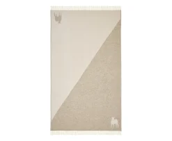 Shepherd Lennie Ullpläd Creme 140x240
