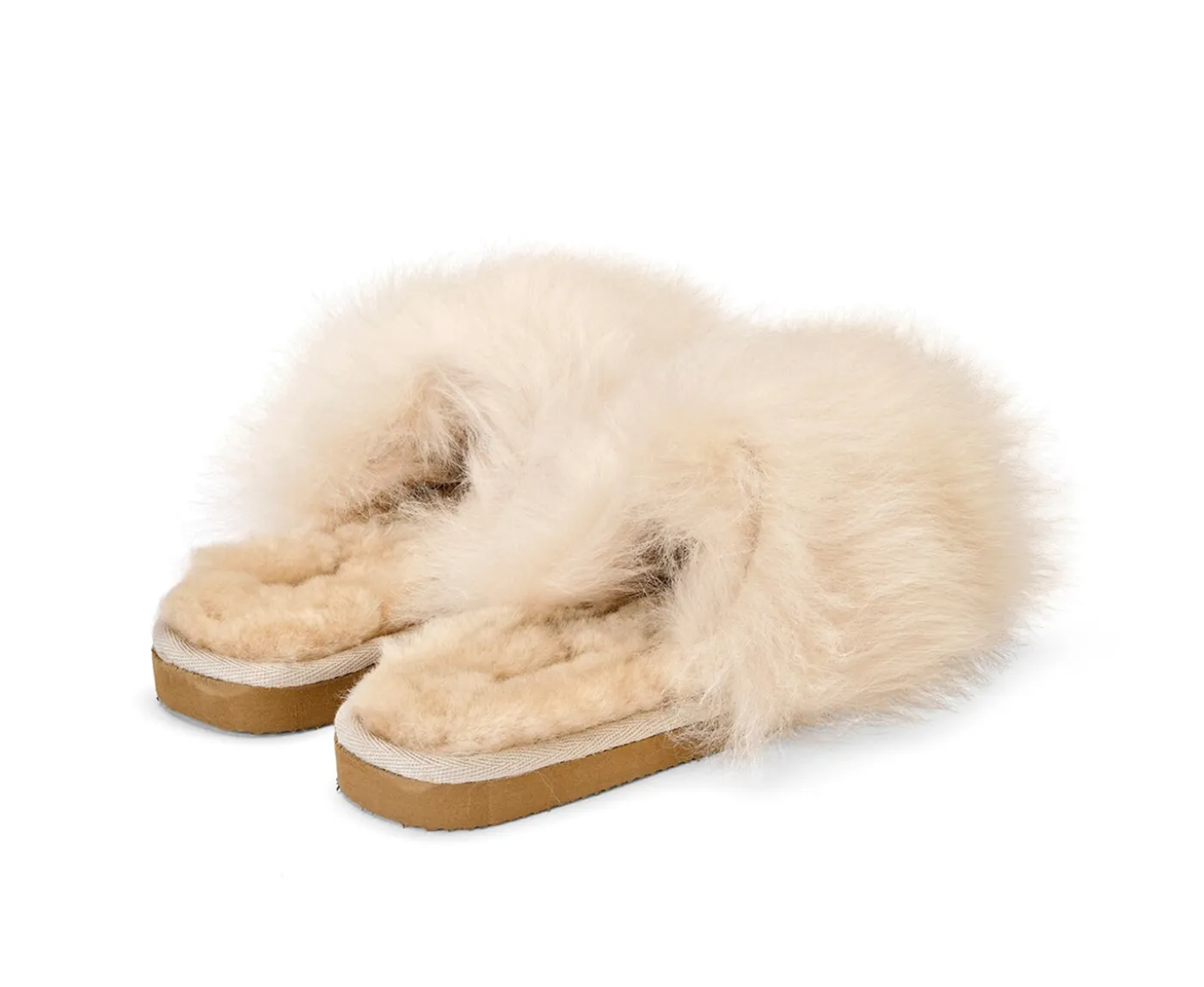 Shepherd Tessan Tofflor Beige 37