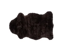 Shepherd Ella Korthårigt Fårskinn Dark Brown 100x60