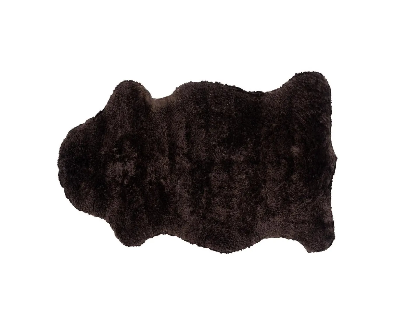 Shepherd Ella Korthårigt Fårskinn Dark Brown 100x60