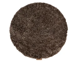 Shepherd Jill Vadderad Stolsdyna Cappuccino Ø36