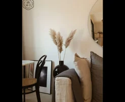 Skruf Pallo Vas Svart 42cm