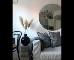 Skruf Pallo Vas Svart 42cm