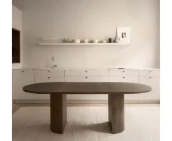 Sleepo Collection Bauer Matbord Brunbetsad Ek 220+50