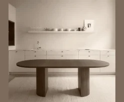Sleepo Collection Bauer Matbord Brunbetsad Ek 250+50+50