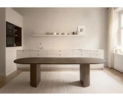 Sleepo Collection Bauer Matbord Brunbetsad Ek 220+50+50