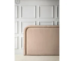 Sleepo Collection Celine Sänggavel Sammet Beige 160cm