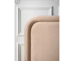 Sleepo Collection Celine Sänggavel Sammet Beige 160cm