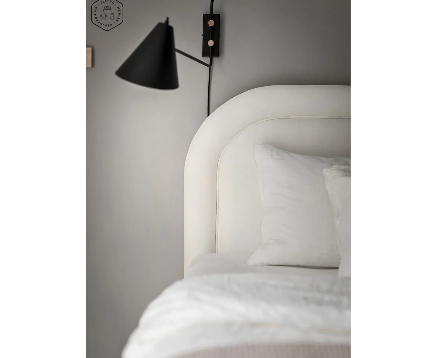 Sleepo Collection Celine Sänggavel Vit 180cm