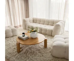 Sleepo Collection Fluffy Flokati Matta White 240x350