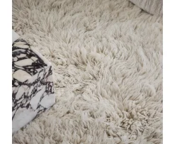 Sleepo Collection Fluffy Flokati Matta White 200x300