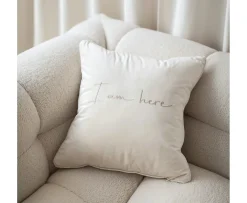 Sleepo Collection I am here Kuddfodral Offwhite