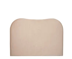 Sleepo Collection Lola Sänggavel Sammet Beige 180cm