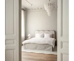 Sleepo Collection Piper Sänggavel Vit/Chocolate 160cm