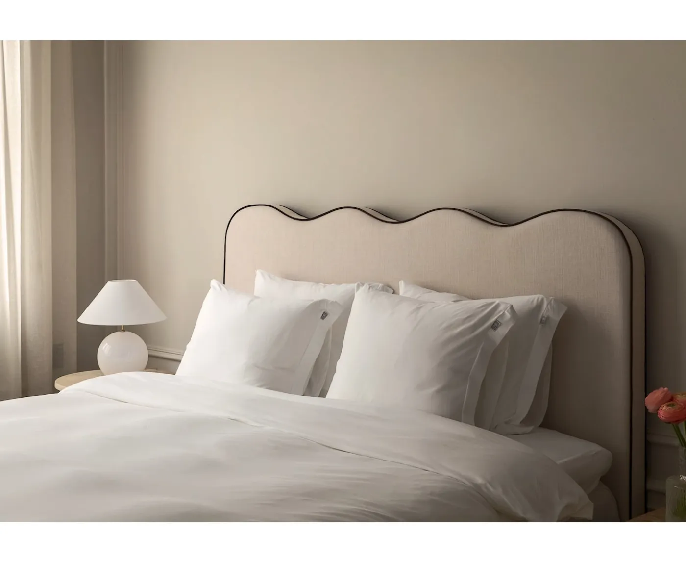 Sleepo Collection Piper Sänggavel Natur/Chocolate 160cm