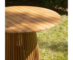 Sleepo Collection Soleil Outdoor Matbord Teak Ø130