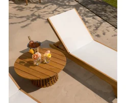 Sleepo Collection Soleil Outdoor Soffbord Teak 80cm