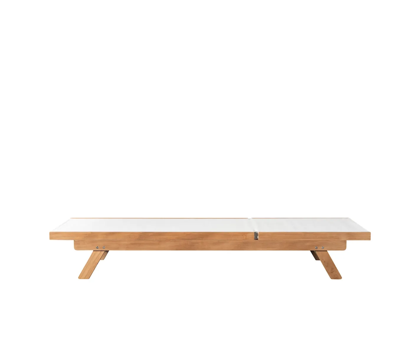 Sleepo Collection Soleil Outdoor Solsäng Teak/Vit