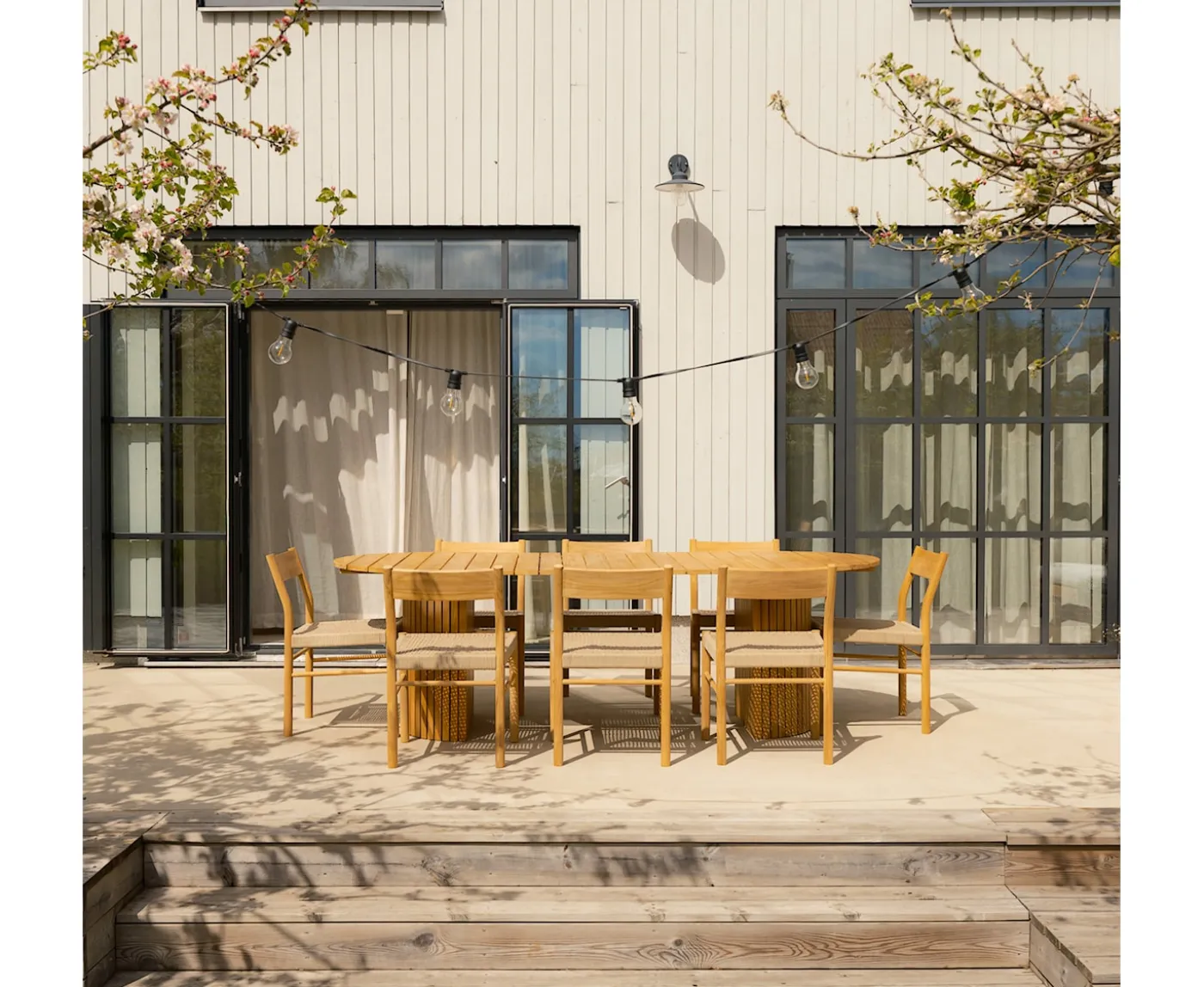 Sleepo Collection Soleil Outdoor Matstol Teak